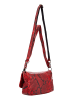 NAEMI Damen Schultertaschen in Weinrot