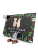 Mr. & Mrs. Panda Tee Adventskalender Hase Bester Freund der Welt... in Kreidetafel