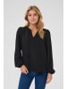 Kaffe Langarm-Bluse KAnita Regular fit in Black Deep CC