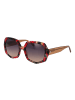 comma Frauen Sonnenbrille Geometrisch Mehrfarbig
