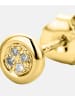 Diamant L'éternel Ohrringe aus 375 Gelbgold mit Diamant