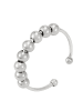 GOOD.designs Perlenring in Silber