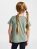 Hummel T-Shirt Hmlluna Gymnastik Mädchen in ICEBERG GREEN