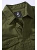 Brandit Hemd "Flannel Shirt Long Sleeve" in Grün