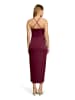 Vera Mont Abendkleid mit Raffung in Deep Dahlia
