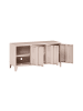 Beliani Büroschrank CARDIFF in Beige - (W) 120 x (H) 60 x (L) 40 cm