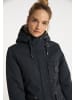 DreiMaster Vintage Wattierter Winterparka in Graphit Marine