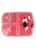 Disney Minnie Mouse Disney Minnie Mouse Kinder Brotdose – Lunchbox mit 3 Fächern & tollem in Rosa