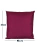 JACK Outdoor Dekokissen 45x45cm inkl. XXL Füllung in Bordeaux