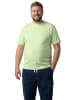 Men Plus Kurzarm T-Shirt in zartgrün