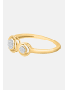 Diamant Exquis Ring aus 375 Gelbgold mit Diamant