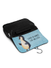 Mr. & Mrs. Panda Badetasche Pinguin Marienkäfer mit Spruch in Eisblau