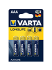 Varta Batterie Longlife AAA  in Schwarz