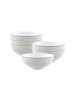 Villeroy & Boch 6er Set Dessertschalen Gray Pearl ø 13 cm weiß in weiß