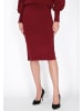 DreiMaster Women Skirt in burgundy