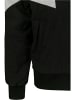 Urban Classics Urban Classics Herren Crinkle Panel Track Jacket in blk/wht