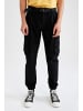 DeFacto Cargohose CARGO JOGGER in Schwarz