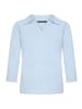 Betty Barclay Strickpullover mit 3/4 Arm in Blue Fog