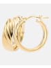 Vanlere Creolen aus 375 Gelbgold