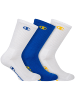 Champion Socken 3er Pack in Blau/Gelb/Weiß