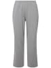 Ulla Popken Hosen in hellgrau mélange