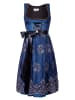 Edelnice Midi Dirndl 2-teilig Josepha in blau