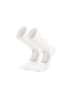 MUNADUNA 2er-Pack Ballet-/Yoga-/Pilates-Socken zum Binden in Weiß   