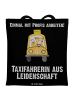 Mr. & Mrs. Panda Tasche Taxifahrerin Leidenschaft mit Spruch in Schwarz