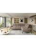 MF Design Neviro Recamiere Rechts in Braunbeige -  (L) 200 x (B) 275 x (H) 98 cm