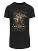 F4NT4STIC Long Cut T-Shirt Looney Tunes  Guitar in schwarz