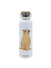 Mr. & Mrs. Panda Wasserflasche Erdmännchen ohne Spruch in Weiß