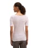 Marc O'Polo Gestreiftes T-Shirt slim in Light Purple