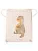 Mr. & Mrs. Panda Sportbeutel Otter Bauch ohne Spruch in Creme