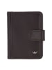 Golden Head Polo Kreditkartenetui RFID Schutz Leder 8 cm dunkelbraun