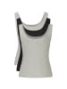 Calvin Klein Schwarz Damen Tanktop Top aus Baumwolle
