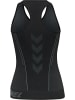 Hummel Hummel Top Hmlte Multisport Damen Schnelltrocknend Nahtlosen in BLACK/ASPHALT MELANGE