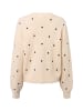 Y.A.S Strickjacke YASBow in sand schwarz - 0001