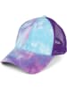 styleBREAKER Baseball Cap in Türkis-Violett