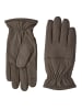 Camel Active Lederhandschuhe mit Screen-Tab Funktion in Dunkelbraun