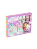 Gabby's Dollhouse Gabby's Dollhouse Stempel-Set Kinder Bastel-Set mit Stempeln in Lila