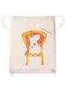 Mr. & Mrs. Panda Drawstring Bag Einhorn Prinzessin ohne Spruch in Creme