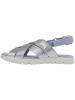 Camper Sandalen " Oruga " in Silber / Hellblau