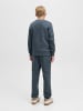 JACK & JONES Junior Sweatshirt JJELOGO SWEAT CREW 2 COL JNR in stormy weather