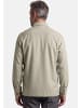 Redmond Hemdjacke / Overshirt Basic in Beige / grün
