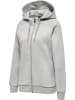 Hummel Hummel Reißverschluss Hoodie Raglanärmel Hmlred Multisport Damen in GREY MELANGE