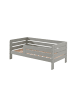 58 aufm Kessel JUNIORBETT Karie 144x56x70 aus MDF in Grau