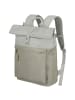 travelite Basics Rollup - Rucksack 60 cm (ice blue) in sand/ivory