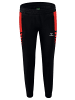 erima Six Wings Trainingshose in schwarz/rot