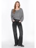 DreiMaster Vintage Women Sweater in grey melange