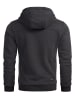 Alessandro Salvarini Jacke A. Salvarini Herren Kapuzenpullover AS123 in Anthrazit